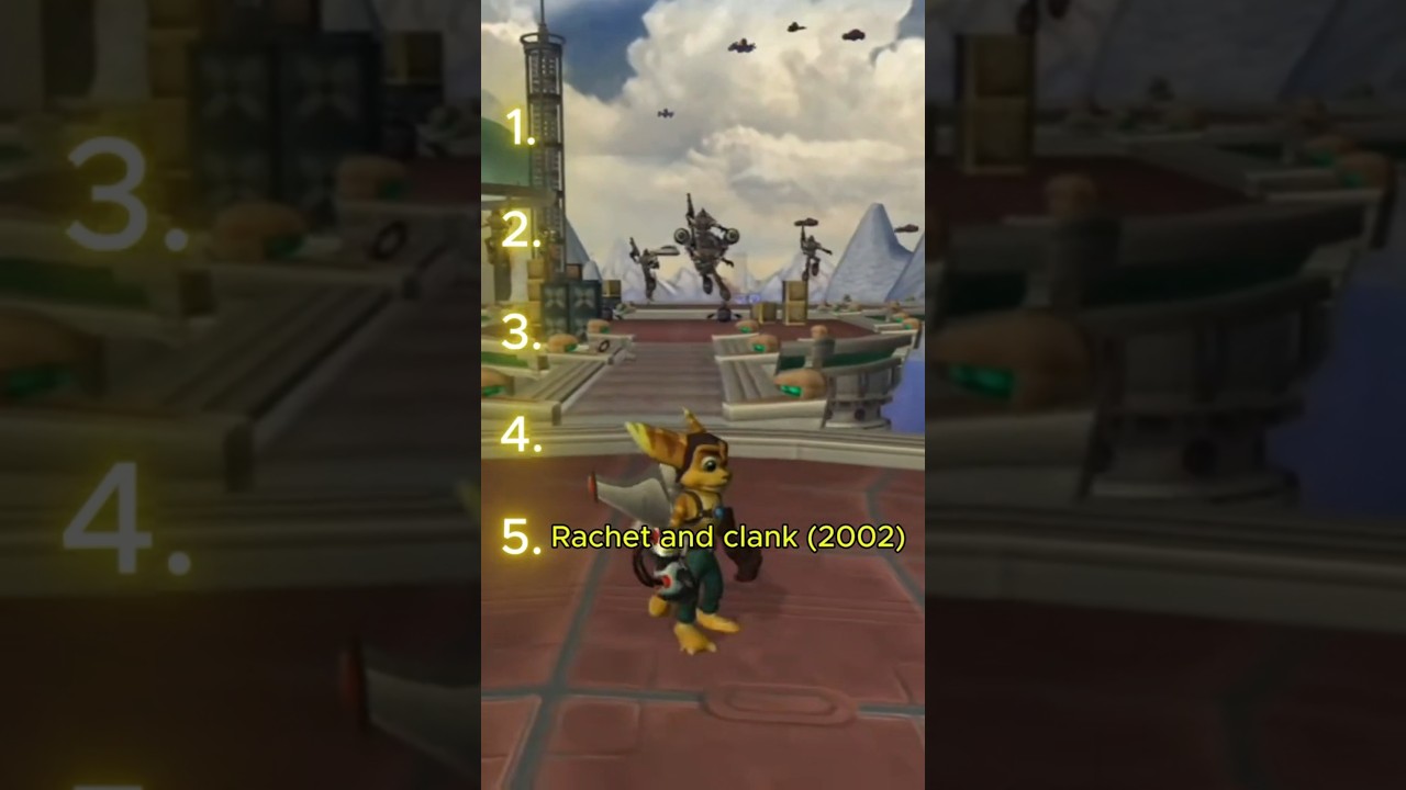 Top 5 Rachet and Clank Games of All time!