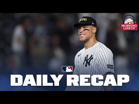 Aaron Judge homers twice to tie DiMaggio, Phillies sweep the Mets | Morning Lineup (MLB Daily Recap)