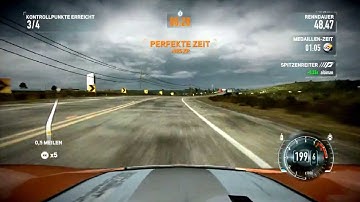 NFS The Run Challenge - Nur für Einheimische / Locals Only - RECORD TIME: 55,43 Platin