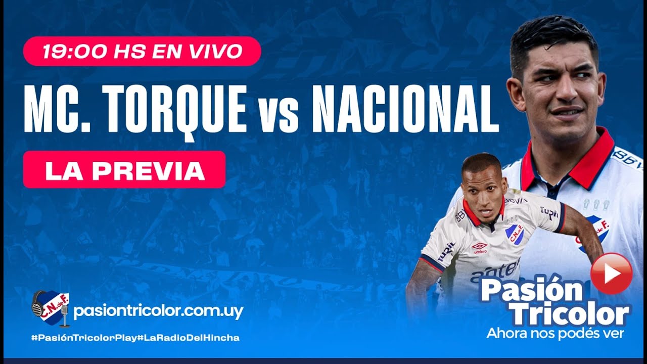La Previa: M.C. Torque vs NACIONAL en vivo - YouTube