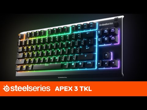 World's First Water-Resistant TKL Keyboard: SteelSeries Apex 3 TKL