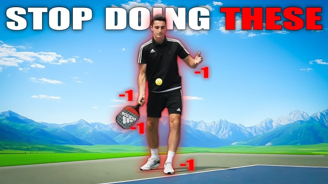 Fix These Pickleball Serve Mistakes Now