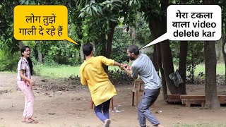 Gaaliyon wala letter prank on brother gone crazy | horrible reaction | Ginni Pandey pranks