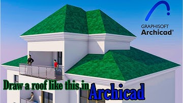 How To Draw This type of Roof in Archicad