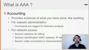 53  What is AAA  (CCNA SEC 210-260)