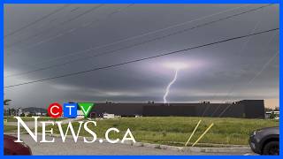 Alerte à la chaleur et aux orages violents pour une grande partie du sud du Québec