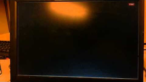 ThinkPad monitor problem