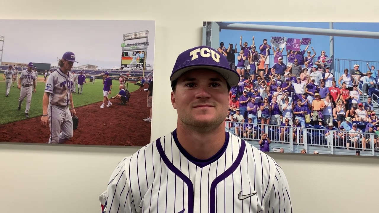 Luke Boyers talks about walk off home run for TCU