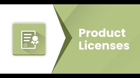 Odoo Apps - Product Licenses | Odoo 15