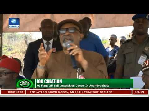 Job Creation: FG Flags Off Skill Acquisition Centre In Anambra State