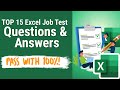 How to Pass Excel Job Test: Top 15 Excel Job Test Questions And Answers