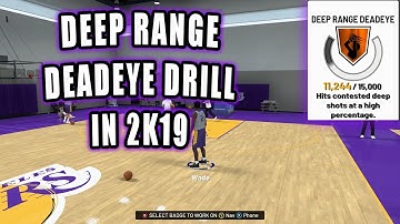 Deep Range Deadeye Drill in 2K19