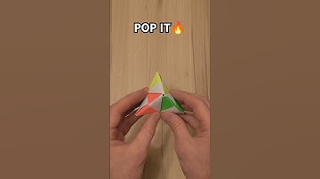 EASY POP IT FIDGET ANTISTRESS ORIGAMI TUTORIAL | HOW TO MAKE POP IT ORIGAMI TUTORIAL