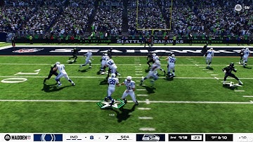 Madden NFL 26 - Indianapolis Colts vs Seattle Seahawks - Gameplay (PS5 UHD) [4K60FPS]