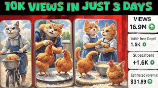 UKO WAKORA IZI ORANGE CAT VIRAL VIDEO UKORESHEJE AI Y'UBUNTU (how to make orange cat) screenshot 3