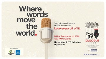 The Hindu Lit for Life Dialogue 2025 | Hyderabad Edition | 🔴 Hybiz LIVE