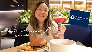 Chase Sapphire Lounge at JFK Airport REVIEW! (+ mini vlog going to Taipei on China Airlines ✈️）