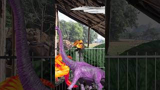Big dinosaur trex chase part-1566 #dinosaur #jurassicworld #dino #trex #jurassicpark #shorts #viral
