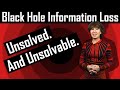 The Black Hole Information Loss Problem is Unsolved. And Unsolvable.