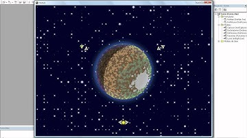 [ Visual Basic 6 ] Tile-based (simulated 3D) planet (2012)