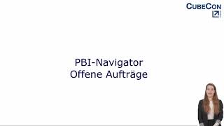 PBI Navigator Service - Offene Aufträge