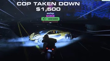 Wrecking A Player While Using A Bike | NFS Unbound Lockdown