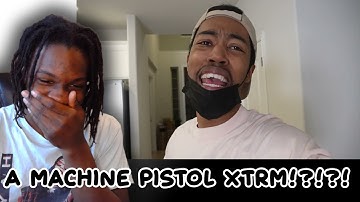 What He Watch!!! | Reacting To Guns in movie scenes - Caleb City