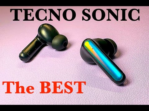 Tecno Sonic 1 МОИ НОВЫЕ БЕСПРОВОДНЫЕ НАУШНИКИ С Bluetoth 5.3!