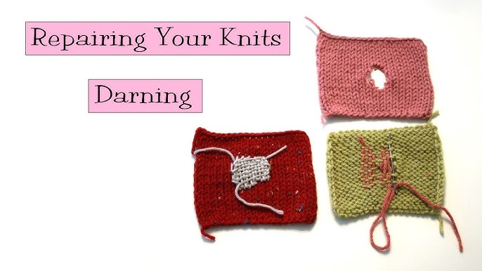 Embroidery patches kit  Knitting patches - by HipKnitShop