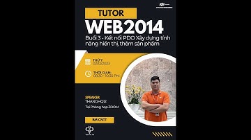 TUTOR "LẬP TRÌNH PHP 1" Buổi 3: Kết nối PDO, thêm và hiển thị sản phẩm - 2/12/23 | FPOLY | BY NTĐ