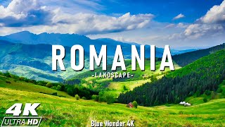 Romania 4k  Relaxing Music With Beautiful Natural Landscape  Amazing Nature