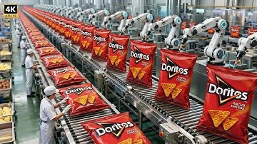 Inside a Modern Doritos Factory — From Golden Corn Kernels to Perfectly Nacho Cheese Satisfaction