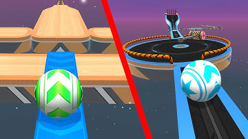 Sky Rolling Ball 3D - All Levels Gameplay Android, iOS #56 ( Level 430 - 439 )