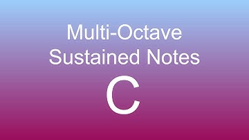 Multi Octave Sustained Notes C