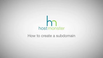 How to create a subdomain