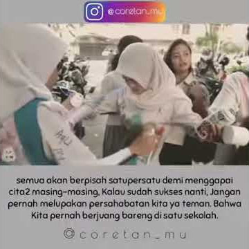 Status wa tentang perpisahan,sedih banget
