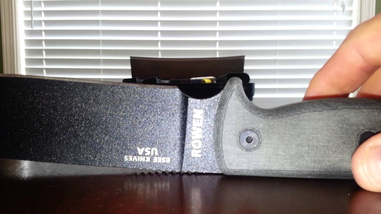 ESEE KNIVES VS TOPS KNIVES PART 1 YouTube