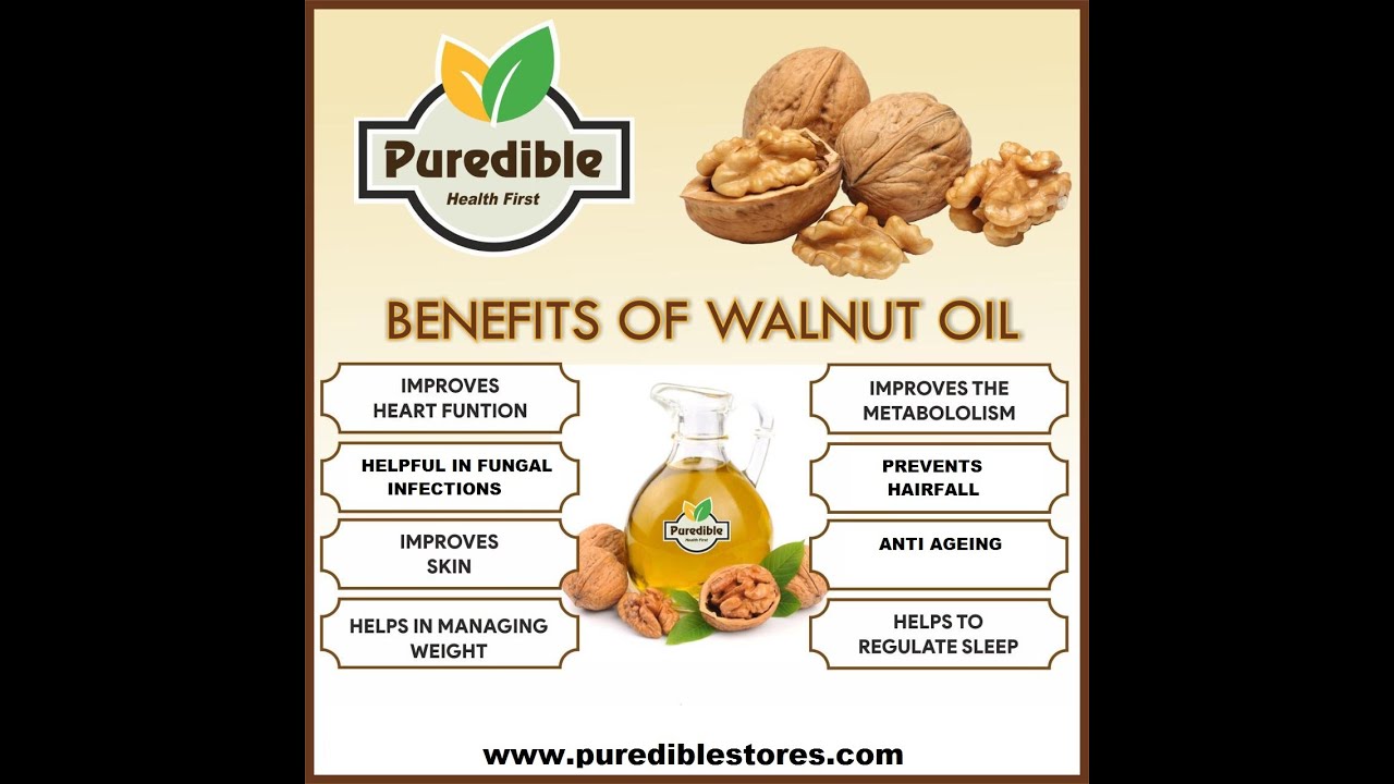Walnut Oil Benefits YouTube