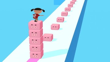 Cube Surfer - All Levels Gameplay Walkthrough Android, iOS (Levels 38-39) | B8 Gamer