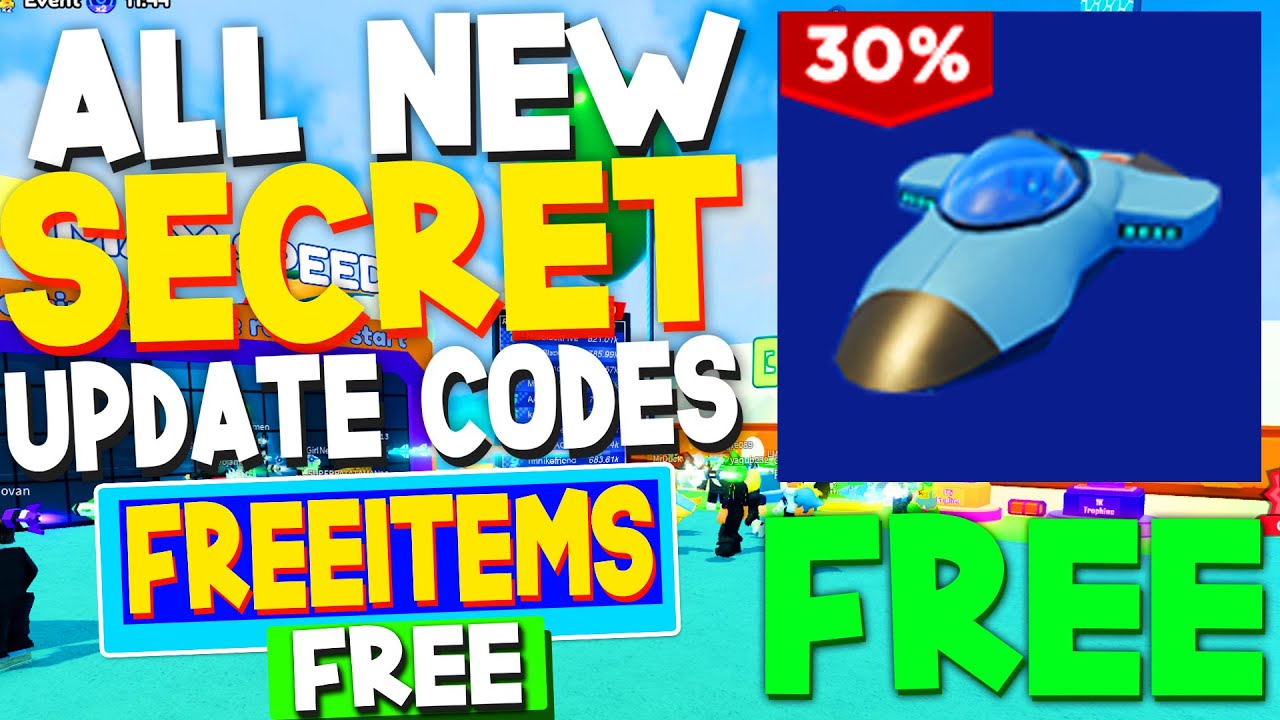 ALL 3 NEW *SECRET* UPDATE 6 CODES in MAX SPEED CODES (Max Speed Codes)  ROBLOX 