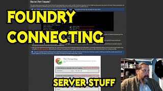 Foundry VTT Connecting, Server Stuff