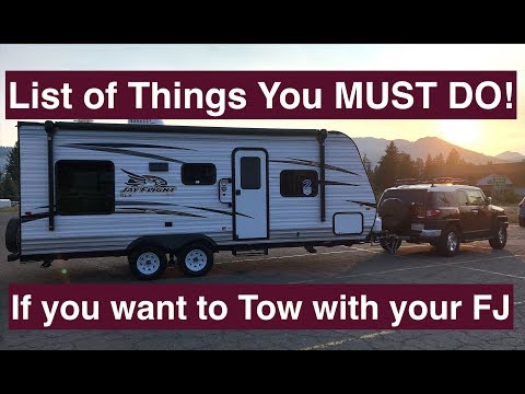 Must Do Things To Make Fj Cruiser A Tow Vehicle How To Make Your