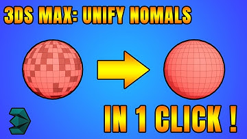 3ds Max Tutorial: Unify Nomals