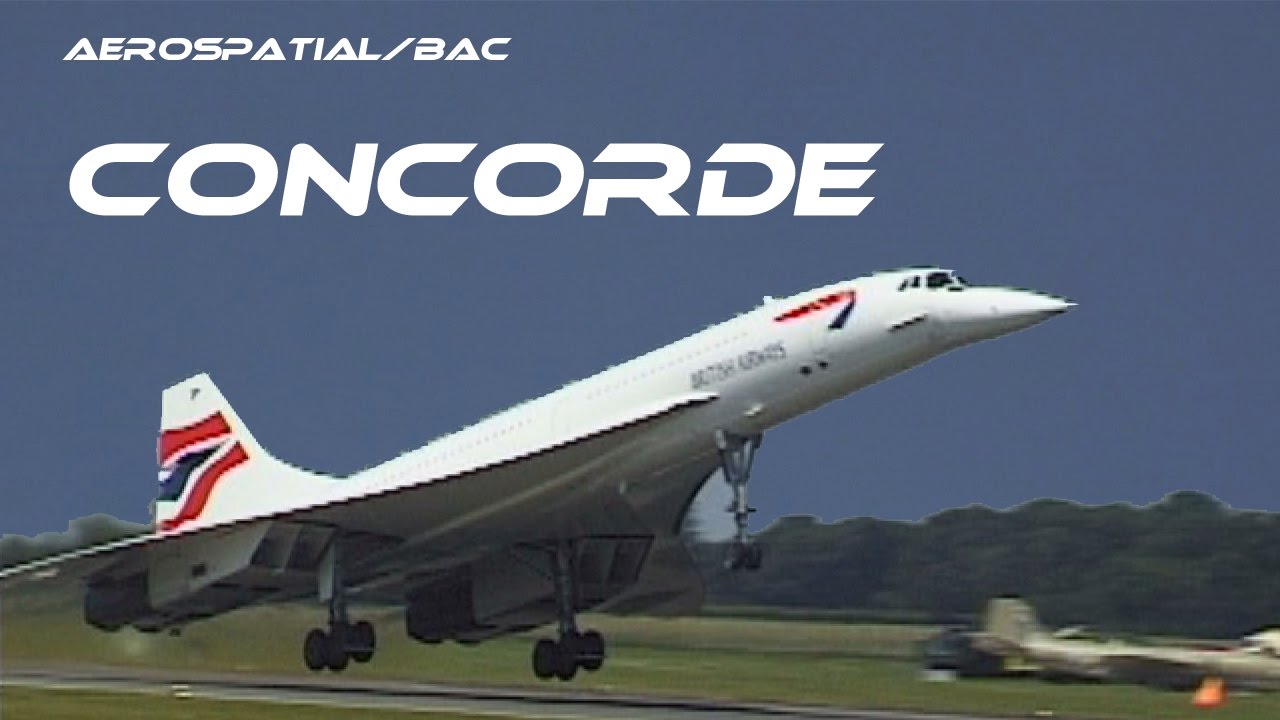 Concorde Take off and Landings at the Fairford Airshow 1997-1998 - YouTube