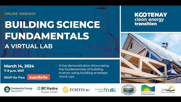 Building Science Fundamentals: A virtual lab