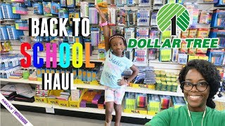 DOLLAR TREE BACK TO SCHOOL HAUL 2018!️