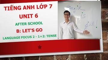 Tiếng Anh lớp 7 - Học SGK - Unit 6: After school - Language focus 2 - 1+2: tense