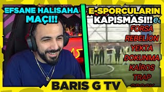 Barış G E-SPORCULARIN DÜZENLEDİĞİ EFSANE HALISAHA ETKİNLİĞİNİ İZLİYOR!!