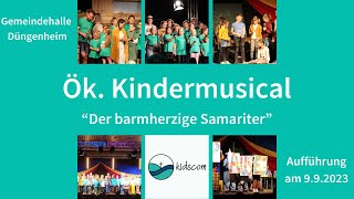 Kindermusical "Hilfe kennt keine Grenzen" Aufführung vom 9.9.2023