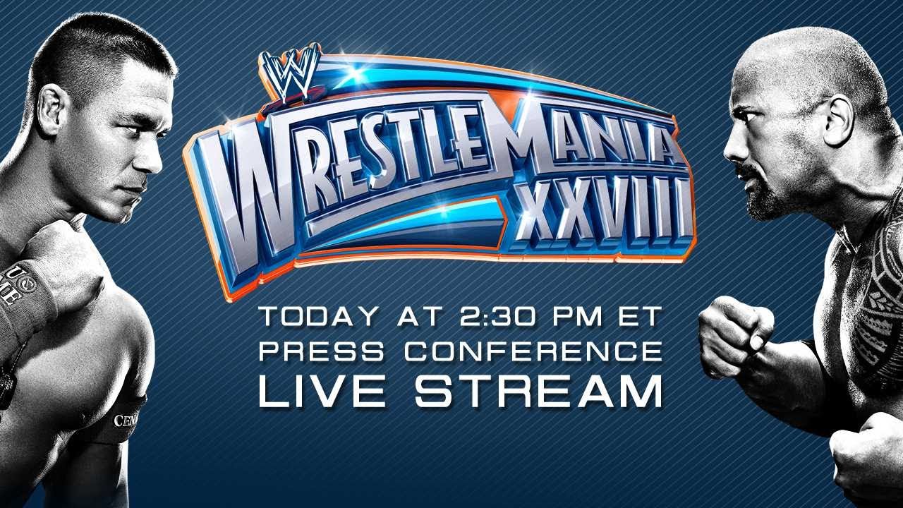 Watch the WrestleMania 28 Press Conference from Miami Florida Replay